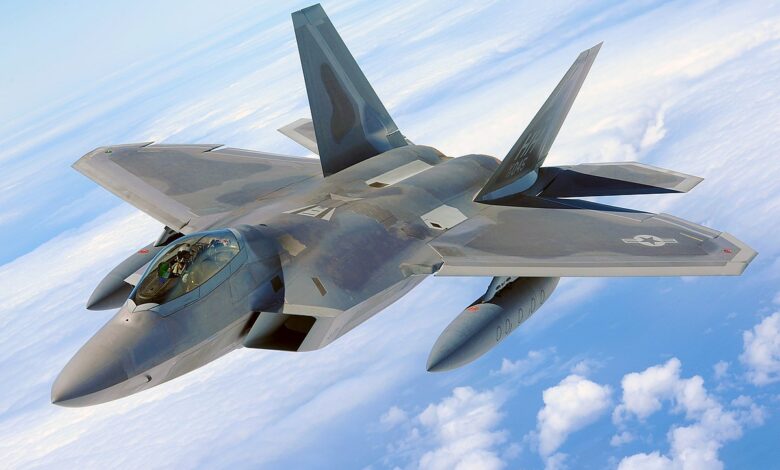 The United States has deployed F-22 fighter jets to the Middle East due to the actions of Russian aircraft